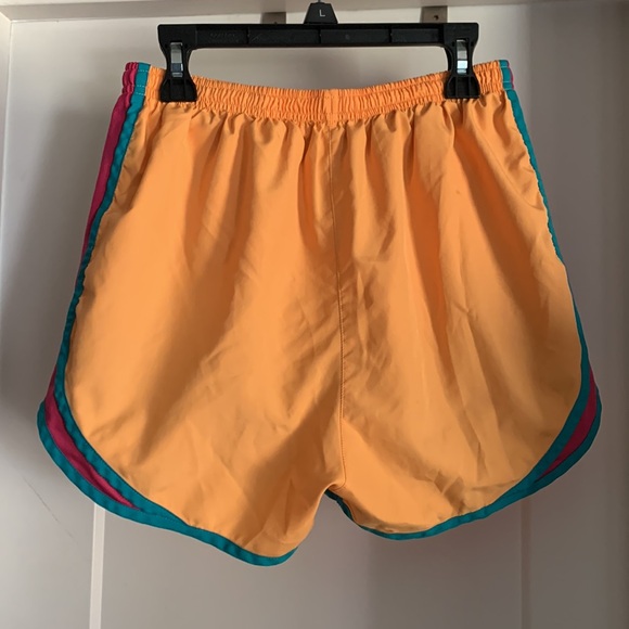 Orange Nike Dri-Fit Running Shorts - Picture 2 of 3